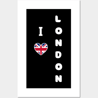 I Love London Posters and Art